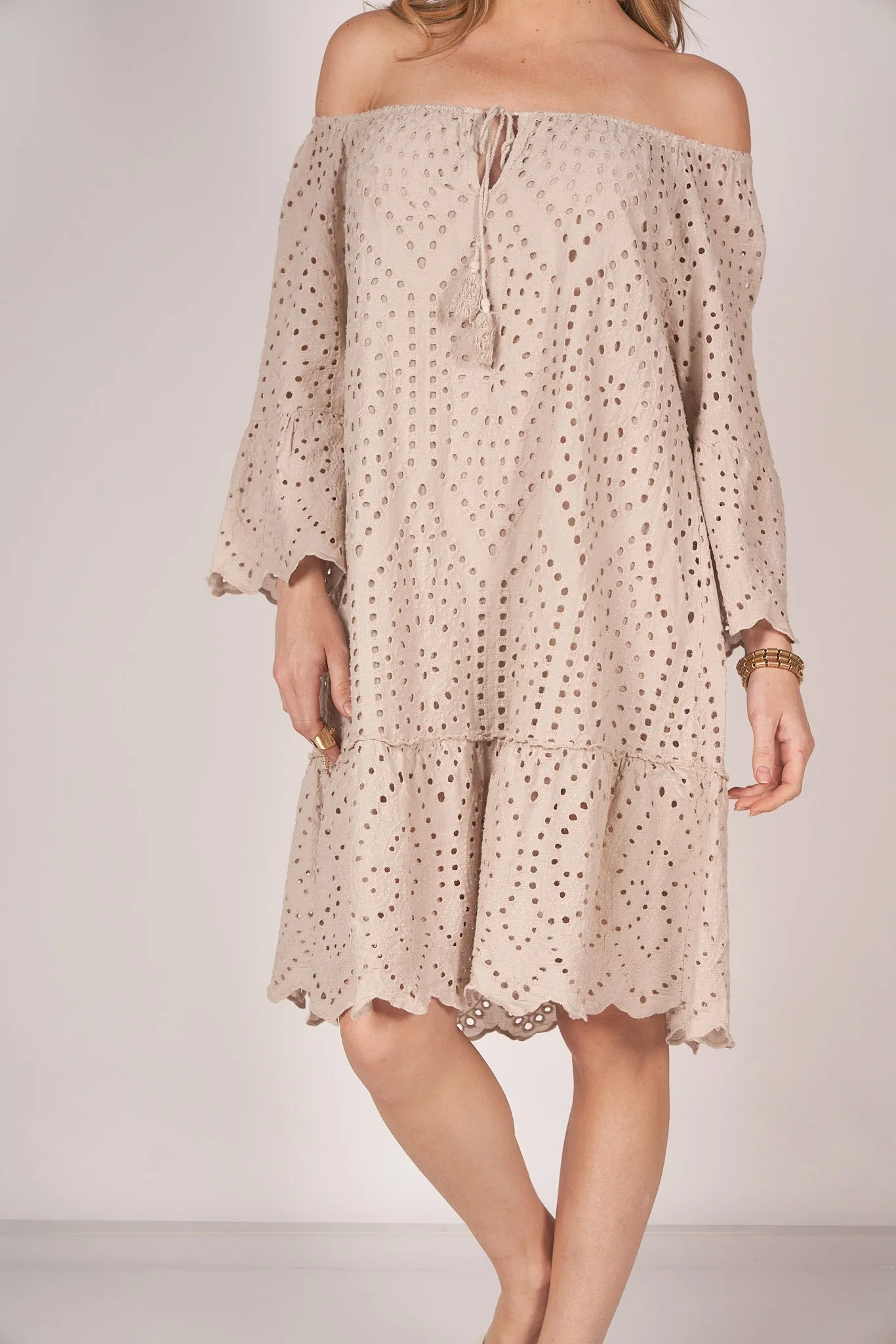 3/4 Sleeve Boho Dress