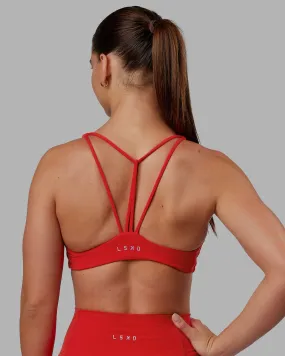 Agile Sports Bra - Infrared