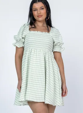 Aiesha Mini Dress Sage