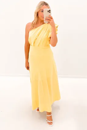 Alicia Maxi Dress Yellow