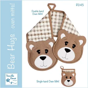 Bear Hugs Oven Mitts Pattern