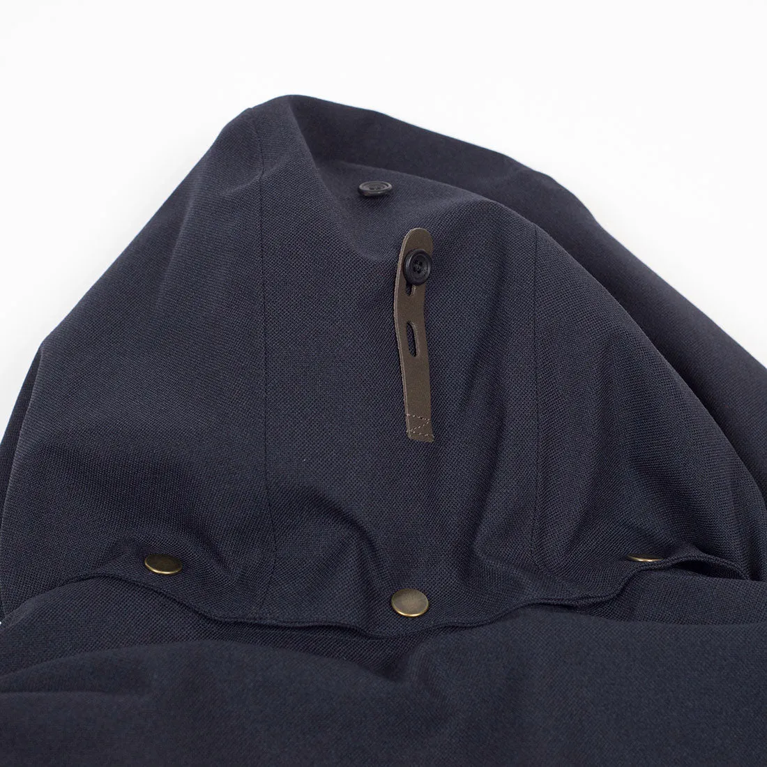 Bumfreezer jacket in Navy hopsack fabric