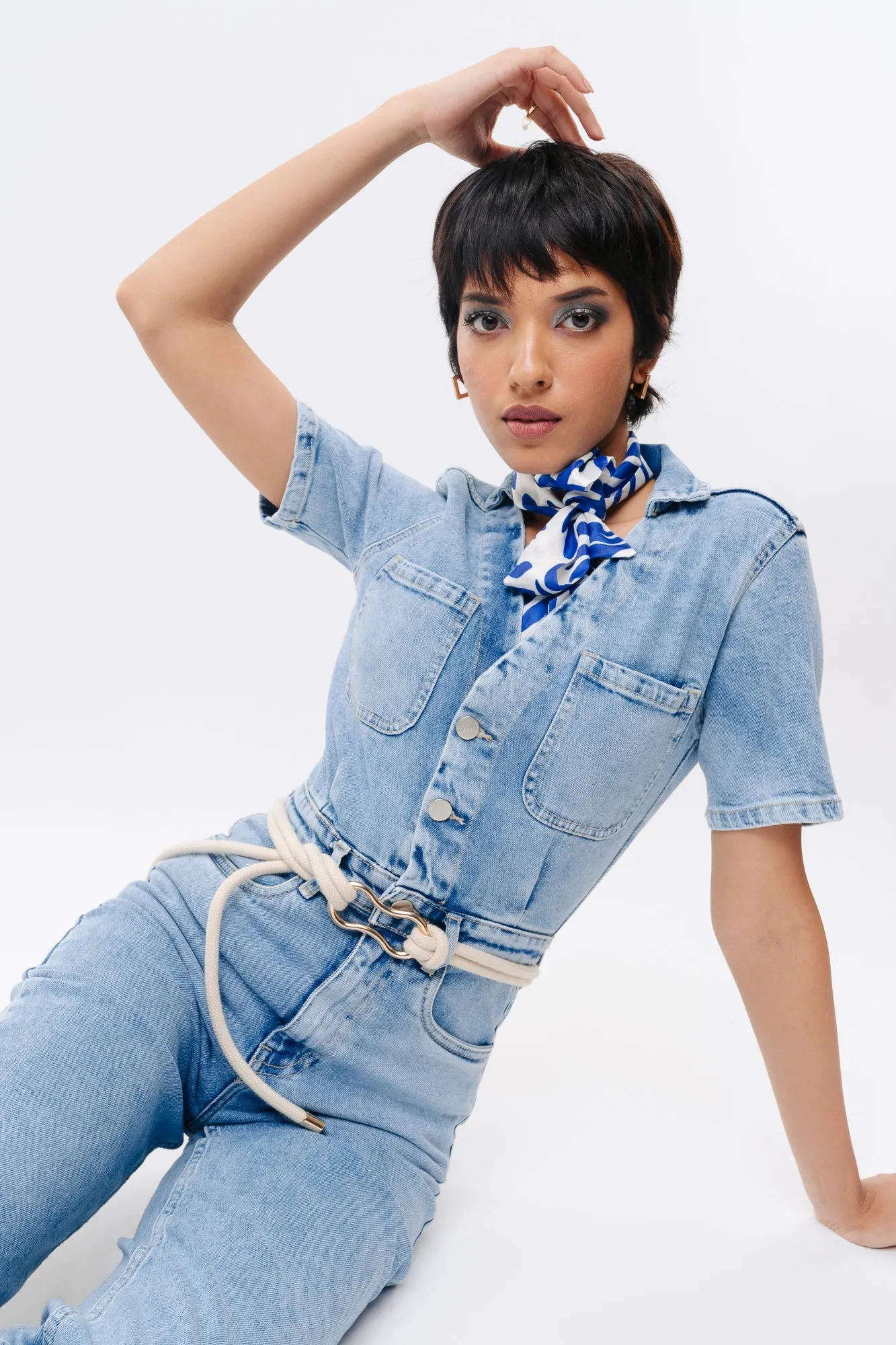 Classic 90S Denim Jumpsuit