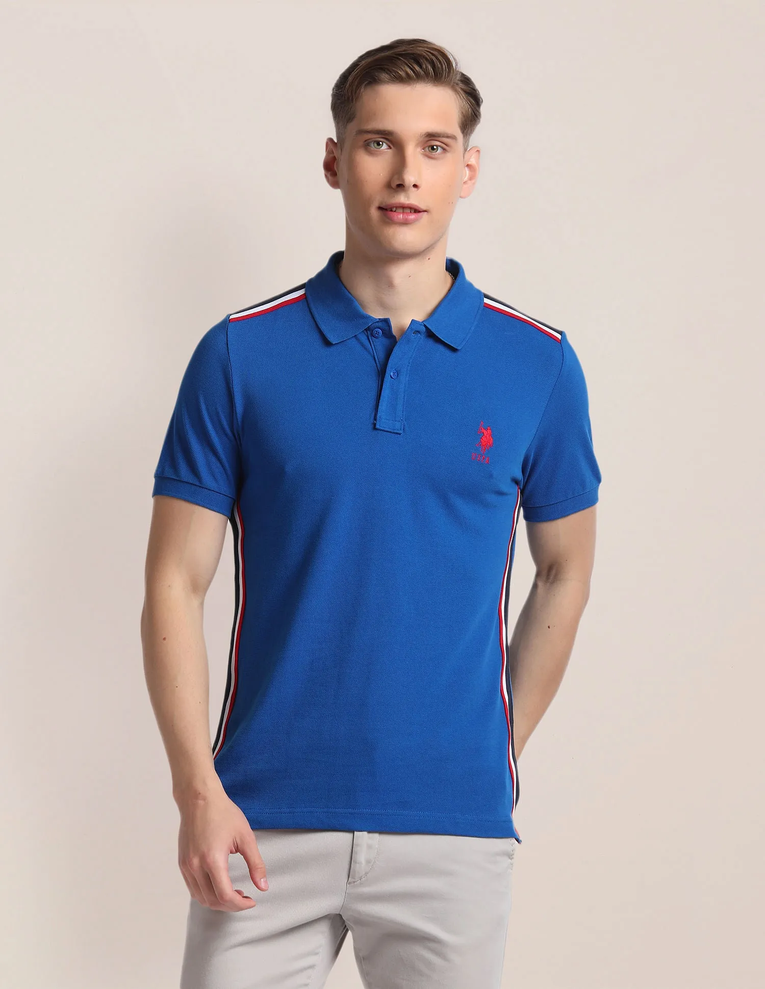 Cotton Slim Fit Polo Shirt