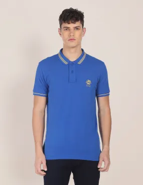 Cotton Solid Polo Shirt