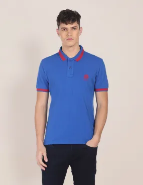 Cotton Solid Polo Shirt