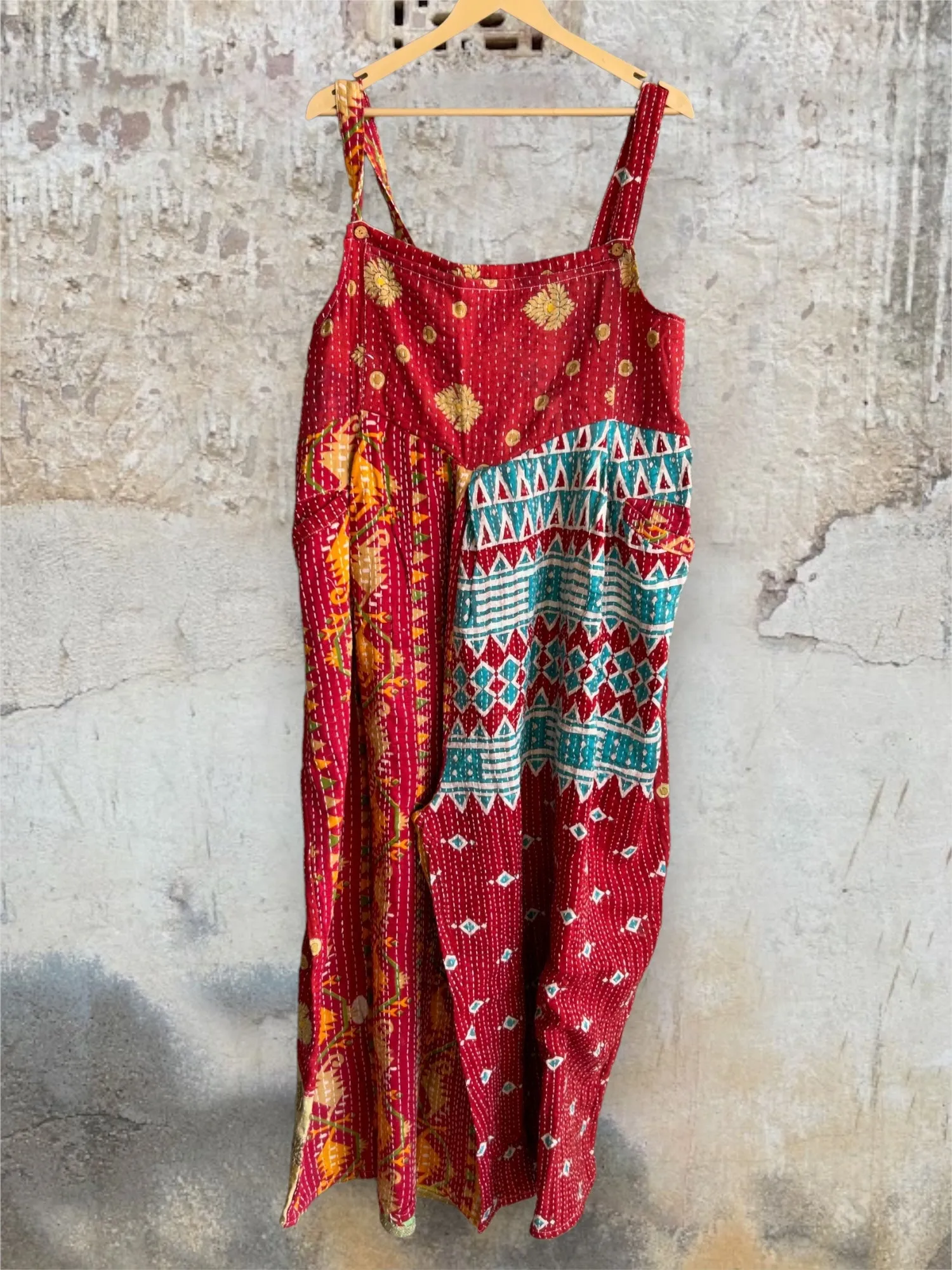 Crossroad Kantha Overall 0224 071