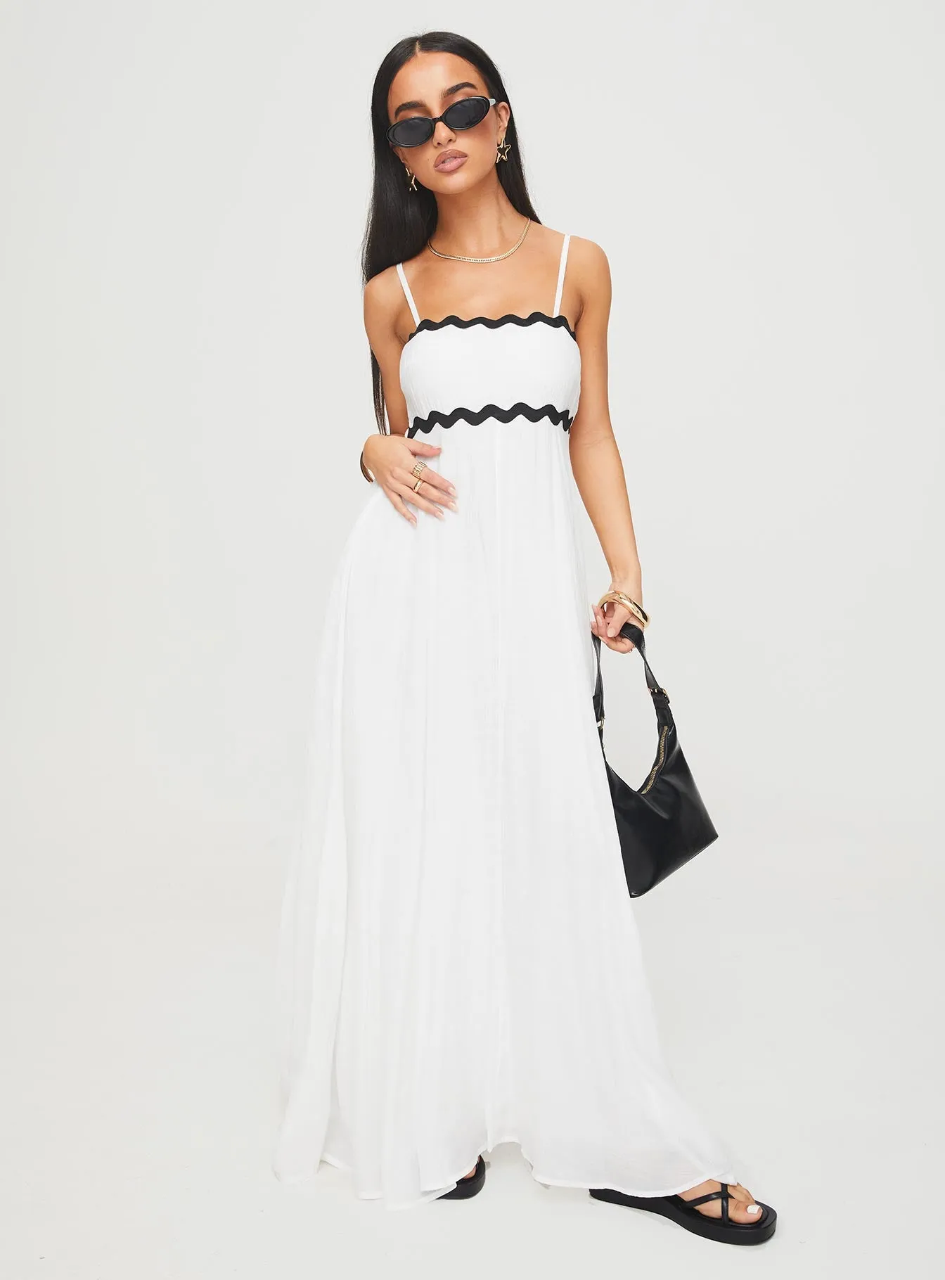 Croxetti Maxi Dress White