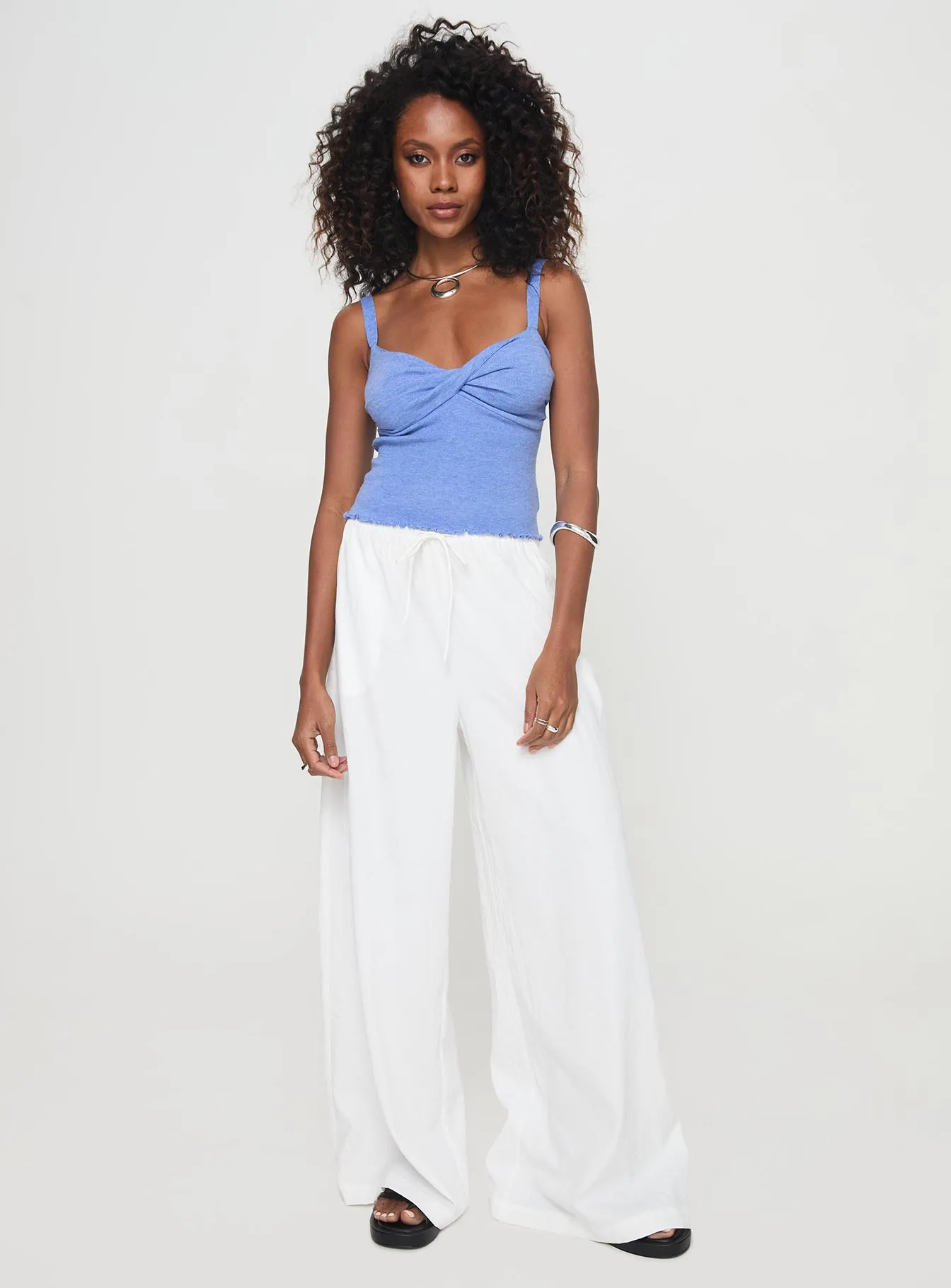 Dalma Twist Top Blue