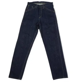 Freewheelers 2022004 'Bake Head' 14oz Denim Overall - Rinsed