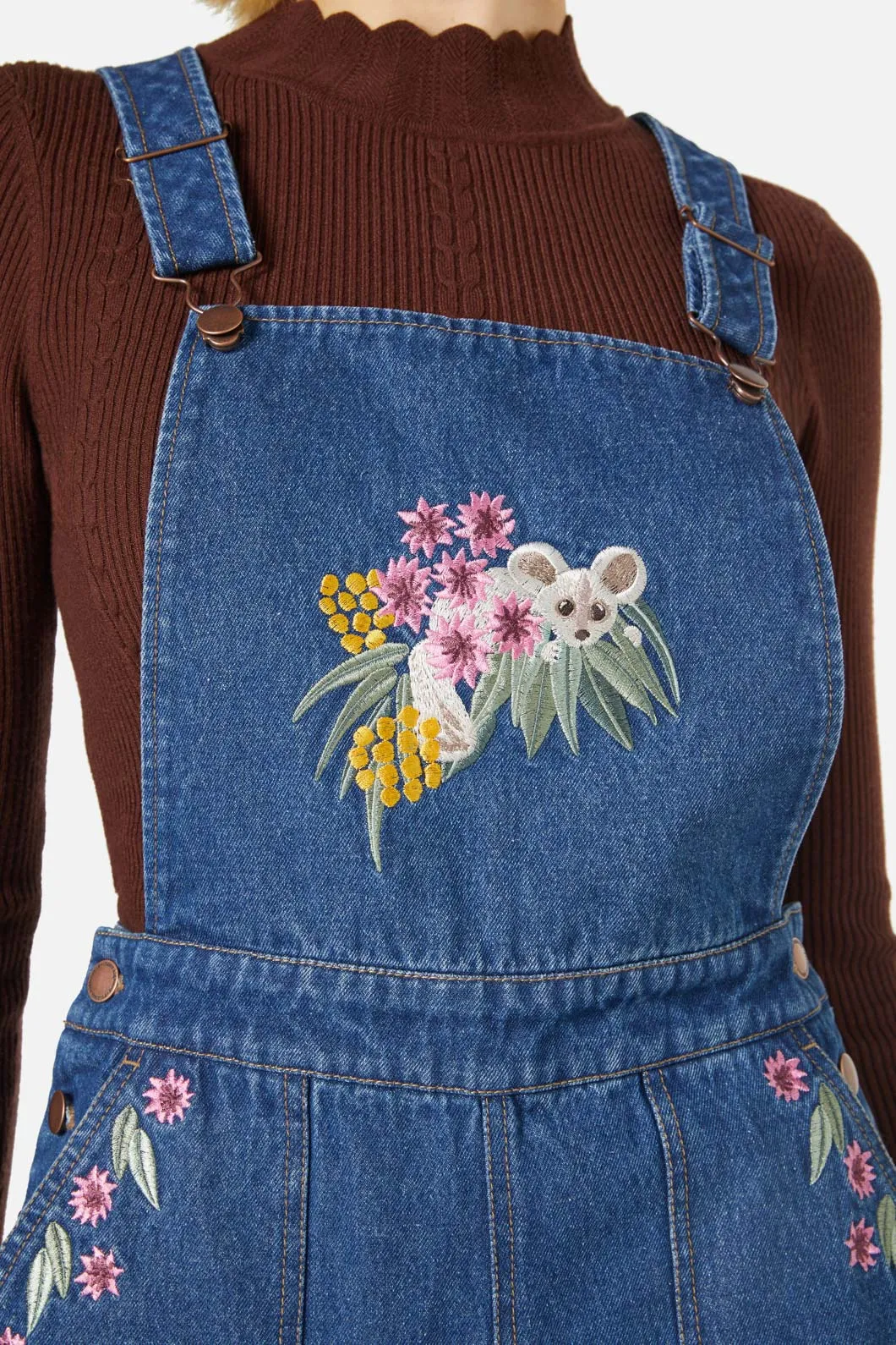 Glider Embroidered Overall