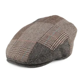 Kids Patch Flat Cap Multi-Coloured Wholesale Pack