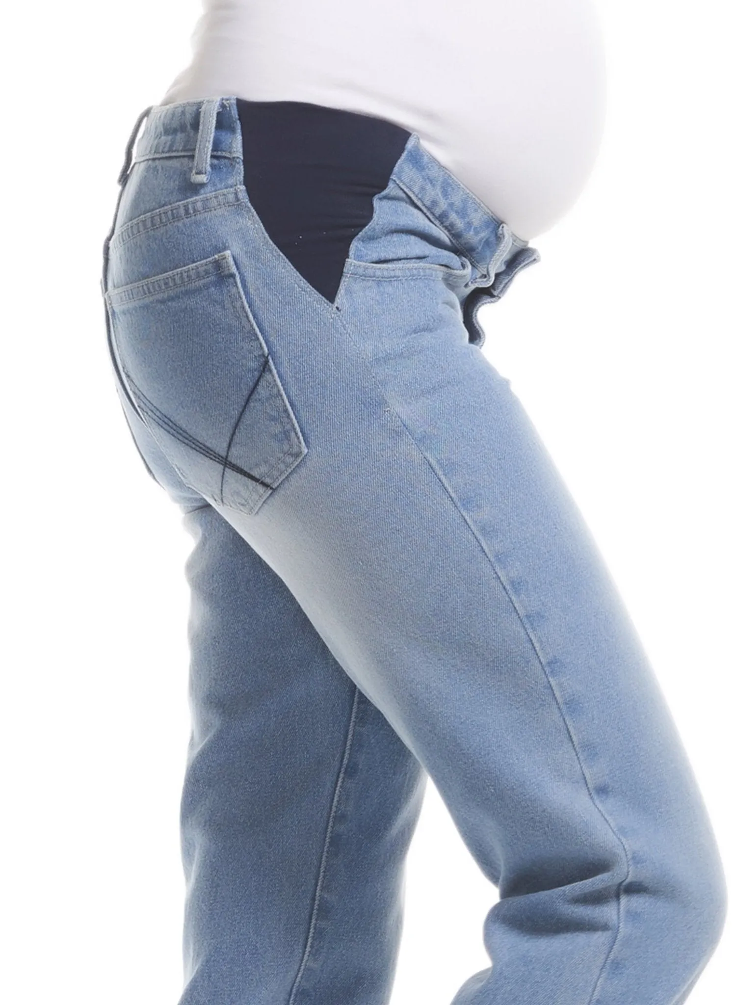 Loni Rigid Maternity Jeans