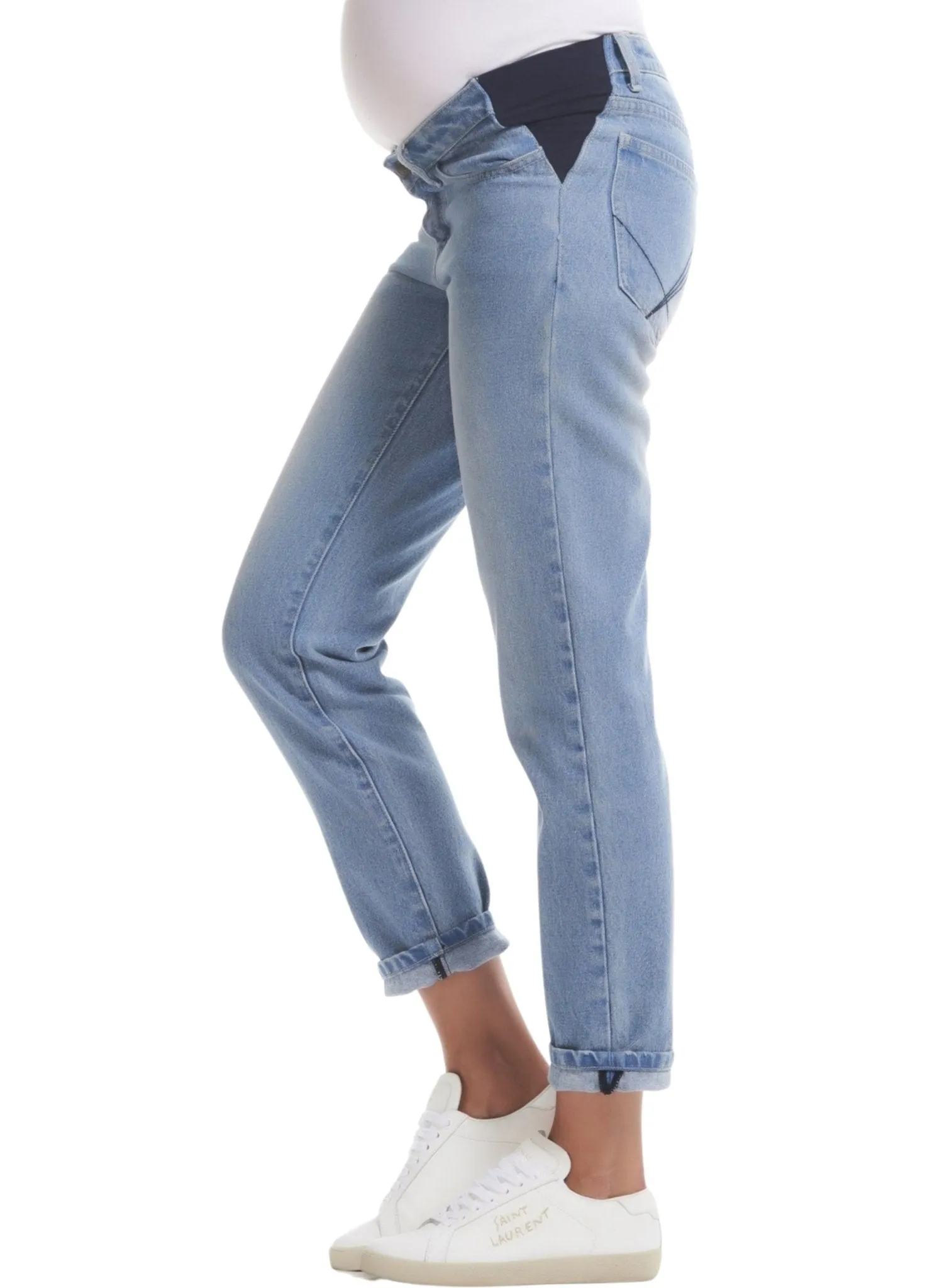 Loni Rigid Maternity Jeans