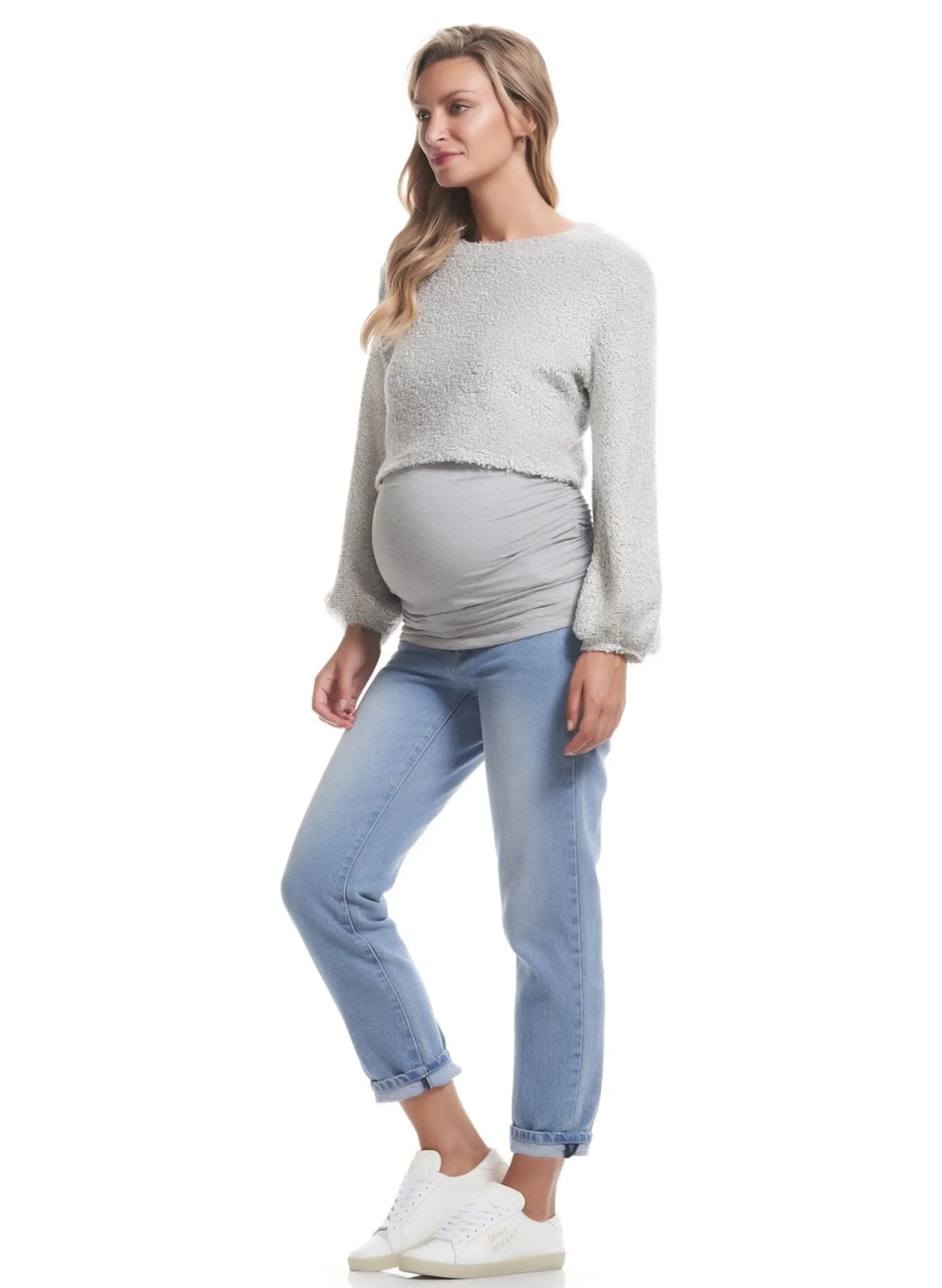 Loni Rigid Maternity Jeans