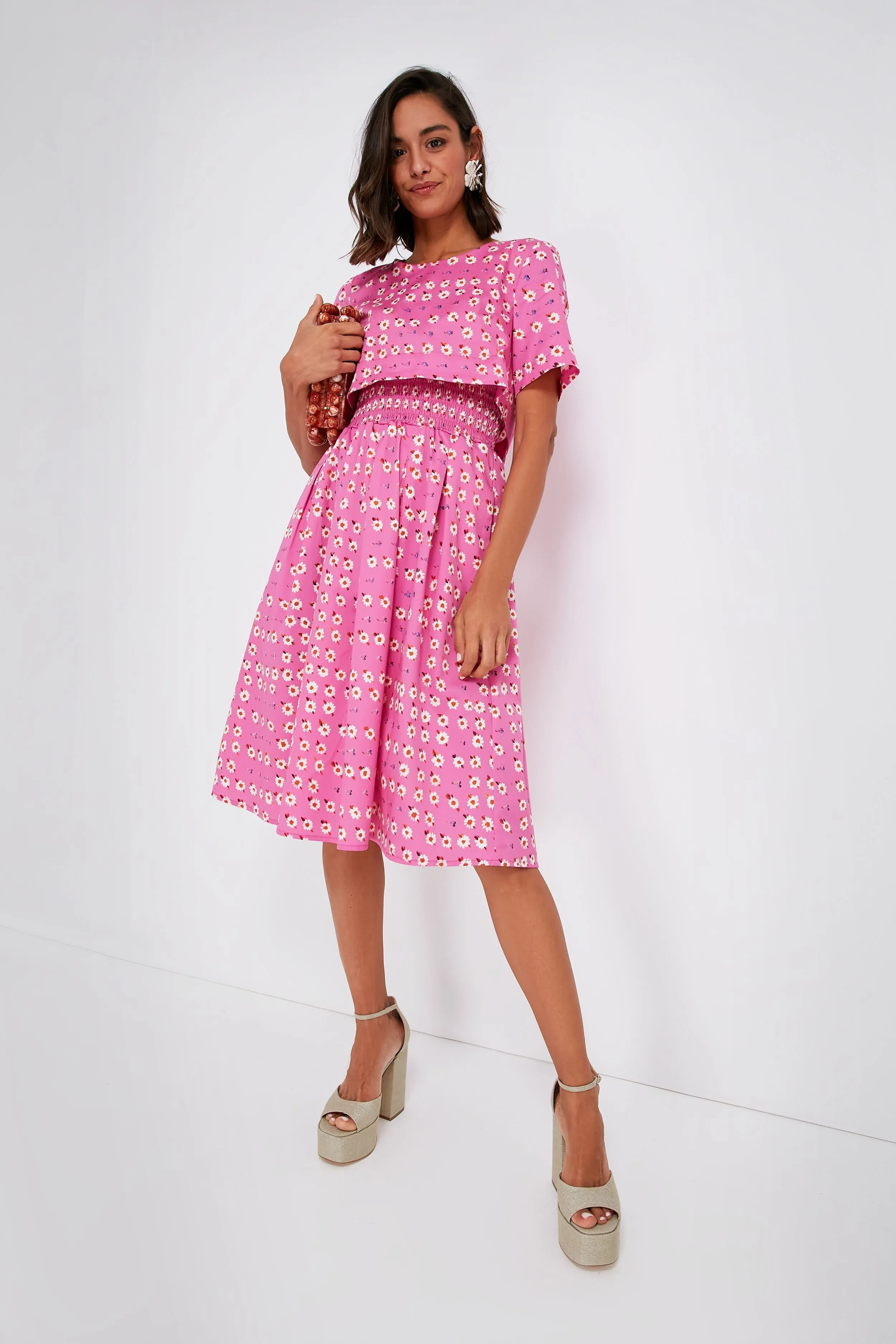 Magenta Daisy Lottie Dress