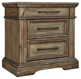 Markenburg - Three Drawer Night Stand