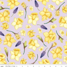 Monthly Placemats - April Daffodils (1 Yard Cut)