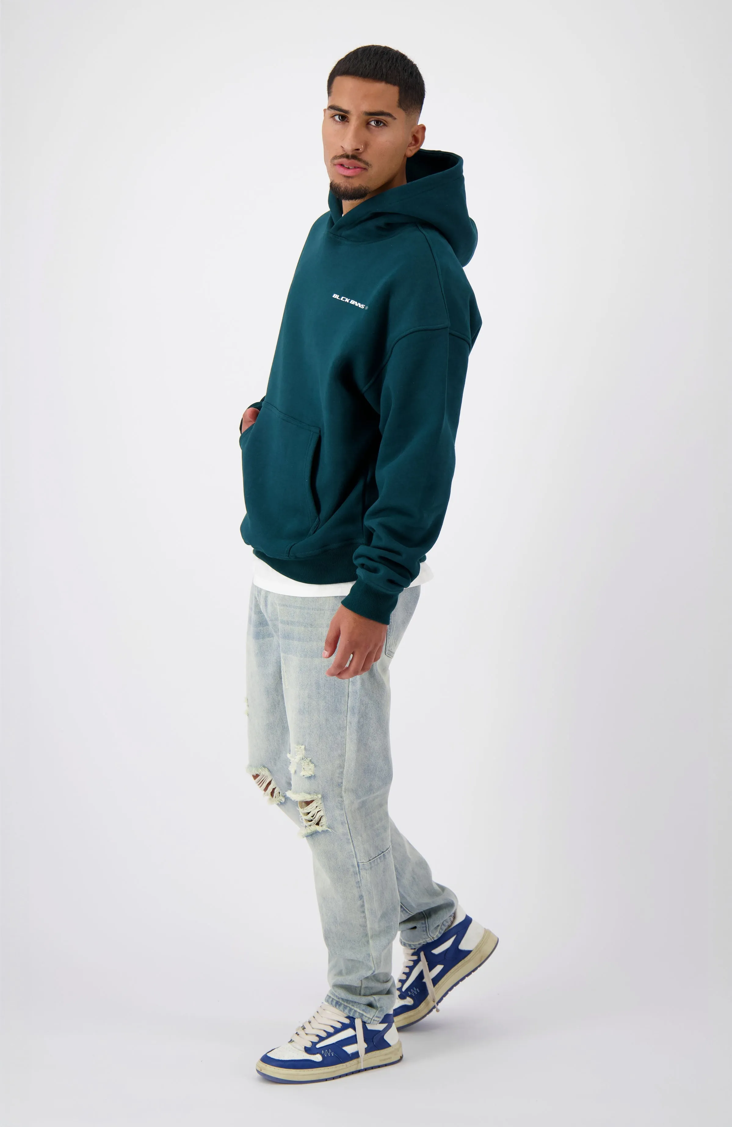 NATION HOODIE | Pine Green