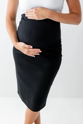 'Nicole' Maternity Ponte Knit Skirt FINAL SALE