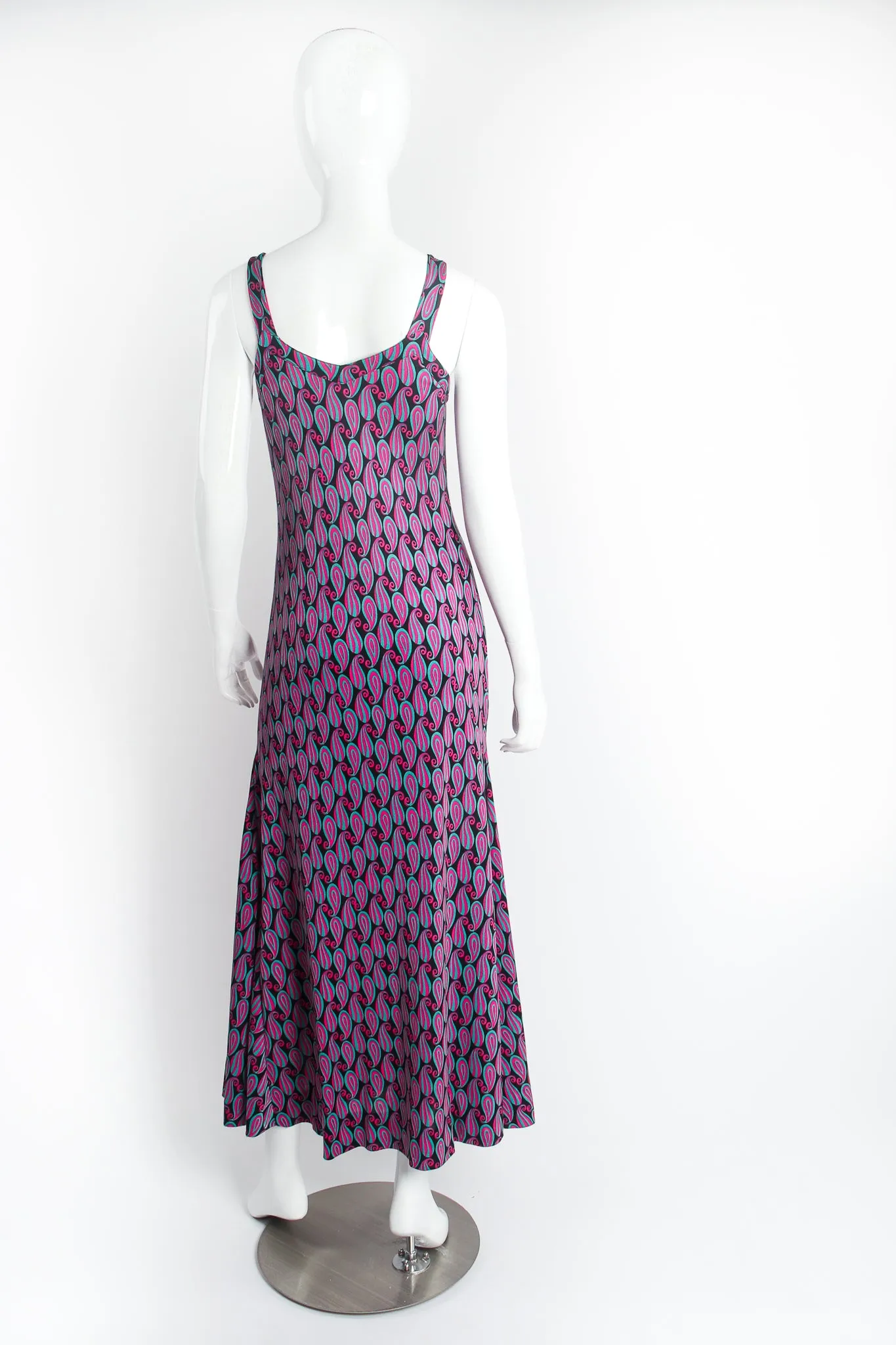 Paisley Jersey Maxi Dress & Jacket Set