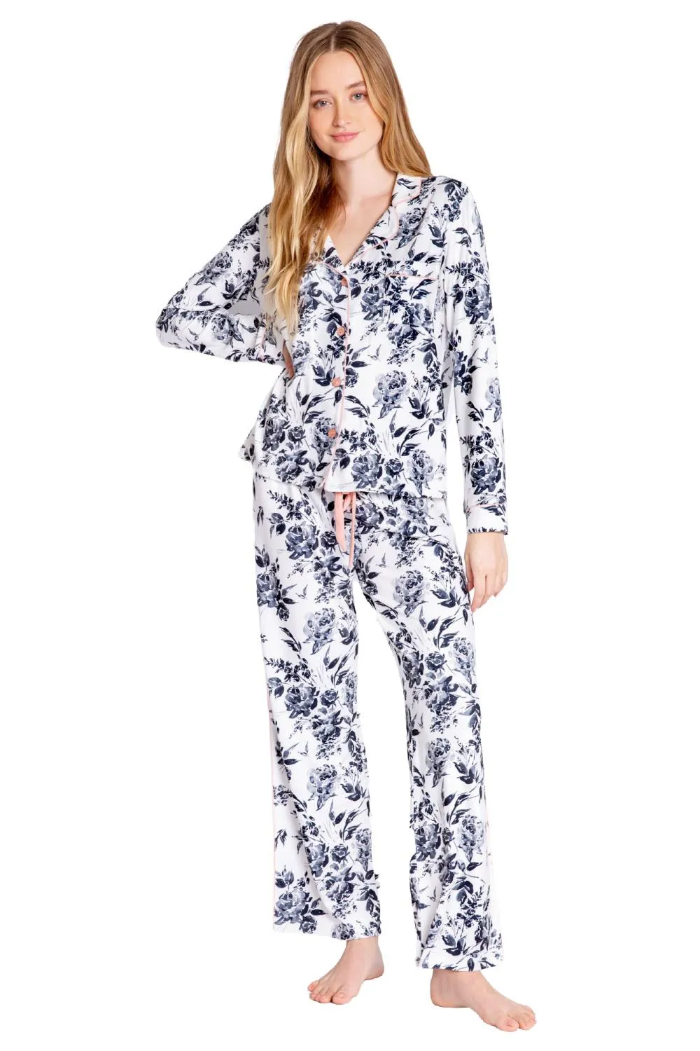 PJ Salvage Black Rose PJ Set REBRPJ