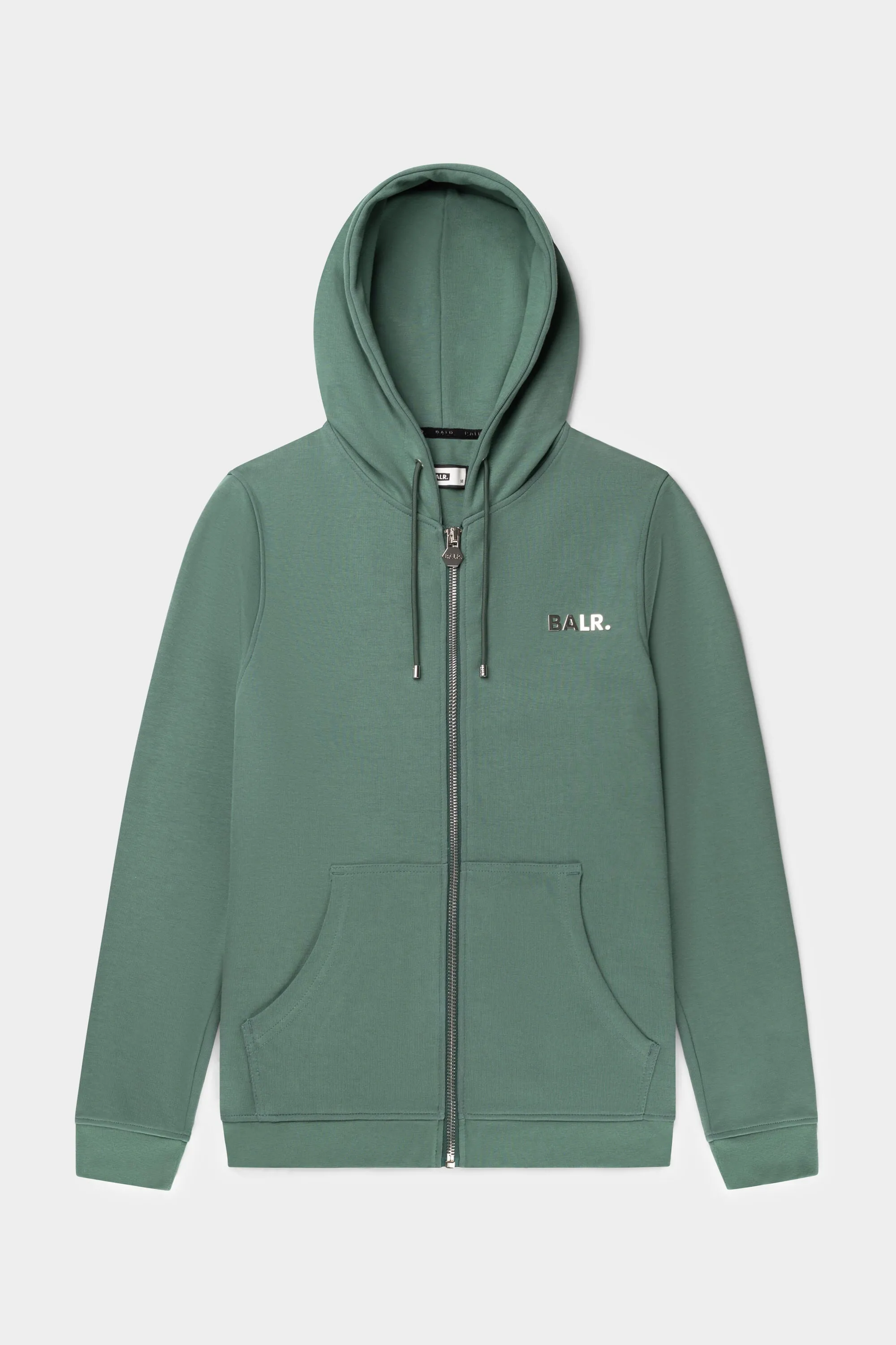 Q-Series Straight Zip Thru Hoodie Renewed Dark Forest