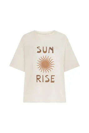 SUN RISE TEE - CREAM