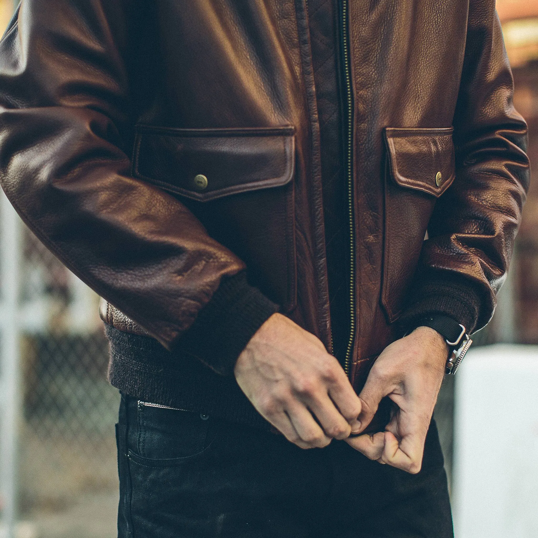 The Seca Jacket in Espresso