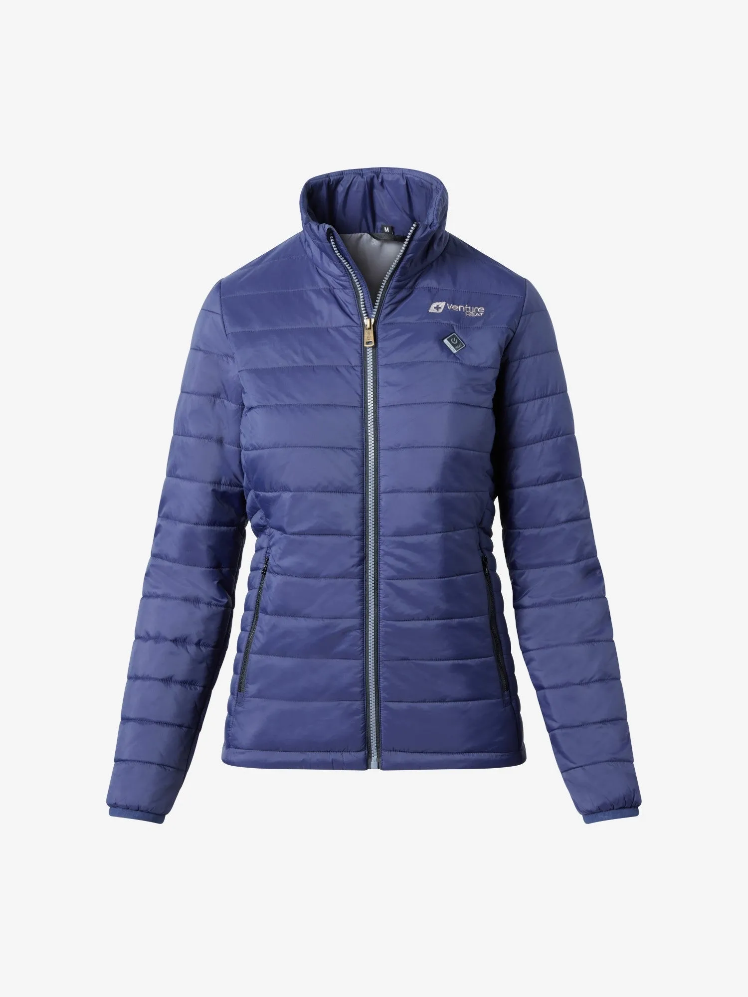 Women's 13W Heated Puffer Jacket  - Navy - FINAL SALE