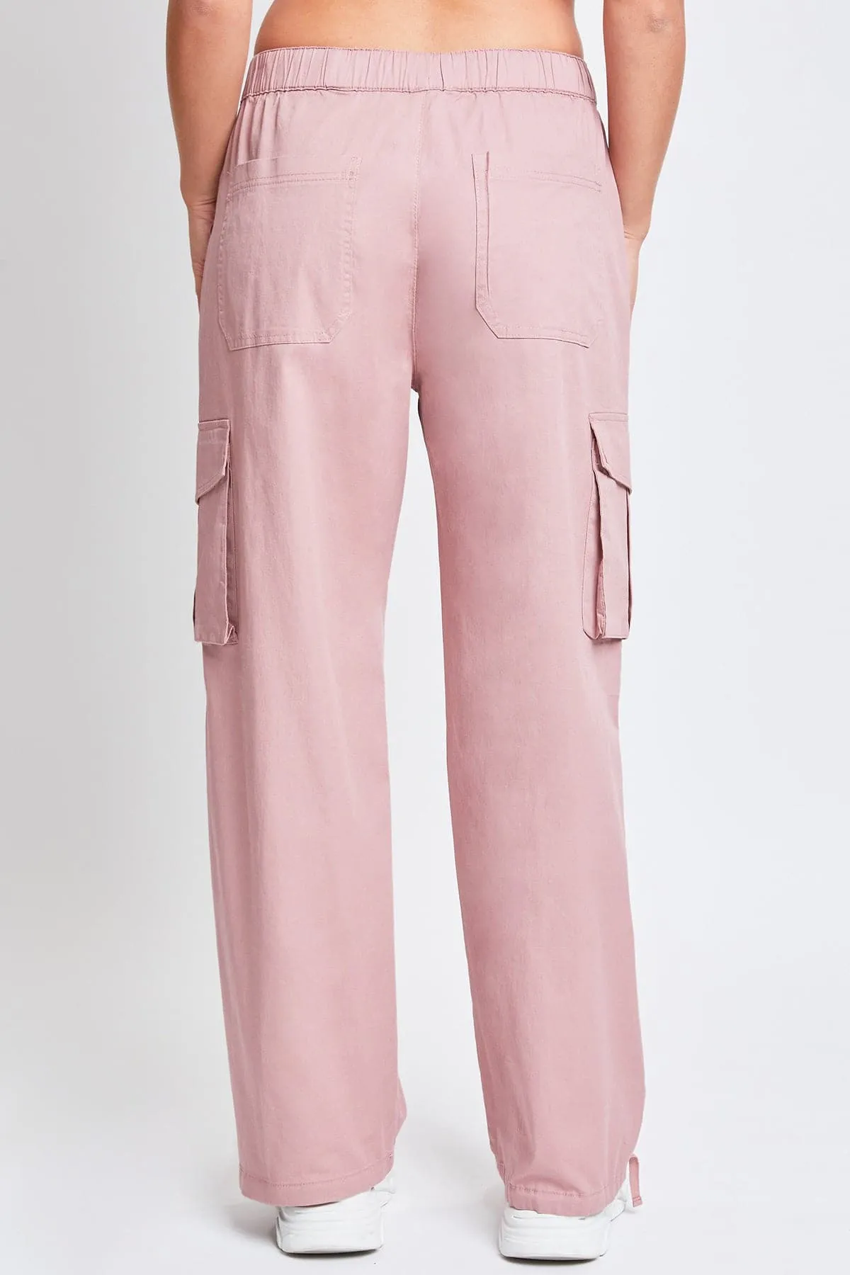 Women's Mid Rise Pull On Cargo Pants