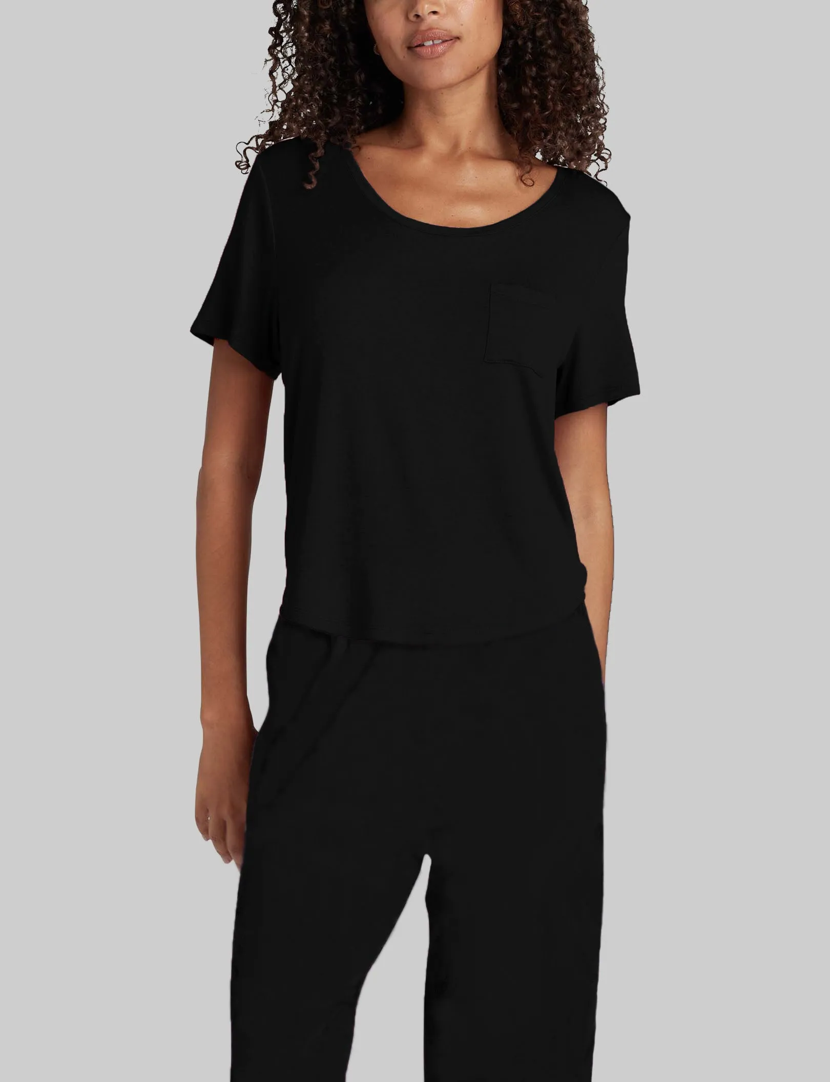 Women's Second Skin Sleep Pocket Tee & Pant Set